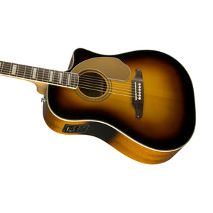Fender Kingman ASCE Dreadnought Acoustic Guitar w/Case, 3-Color Sunburst (B-Stock)