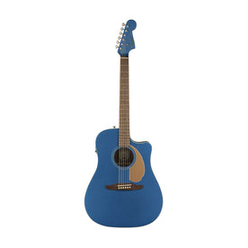Fender California Redondo Player Slope-Shouldered Acoustic Guitar, Belmont Blue