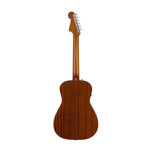 Fender Malibu Classic Small-Bodied Acoustic Guitar w/Bag, Hot Rod Red Metallic (B-Stock)