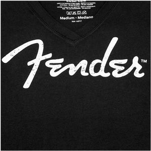 Fender Distressed Ladies T-Shirt, Black