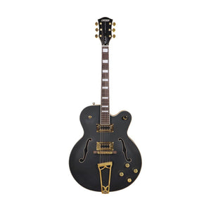 Gretsch G5191BK Tim Armstrong Signature Electromatic Hollowbody Guitar, Flat Black