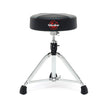 Gibraltar 9608RQPGB Pro Double Braced Round Throne, Grey/Black Quarter Panel