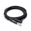 Hosa HGTR-020R Pro Guitar Cable, Straight to Angled, 20ft