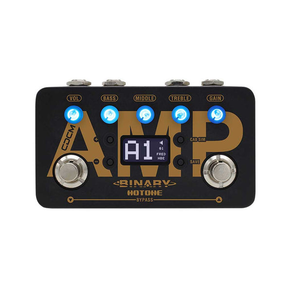 amp simulator guitar pedal Hotone Binary Amp Simulator Guitar Effects Pedal – Swee Lee Malaysia