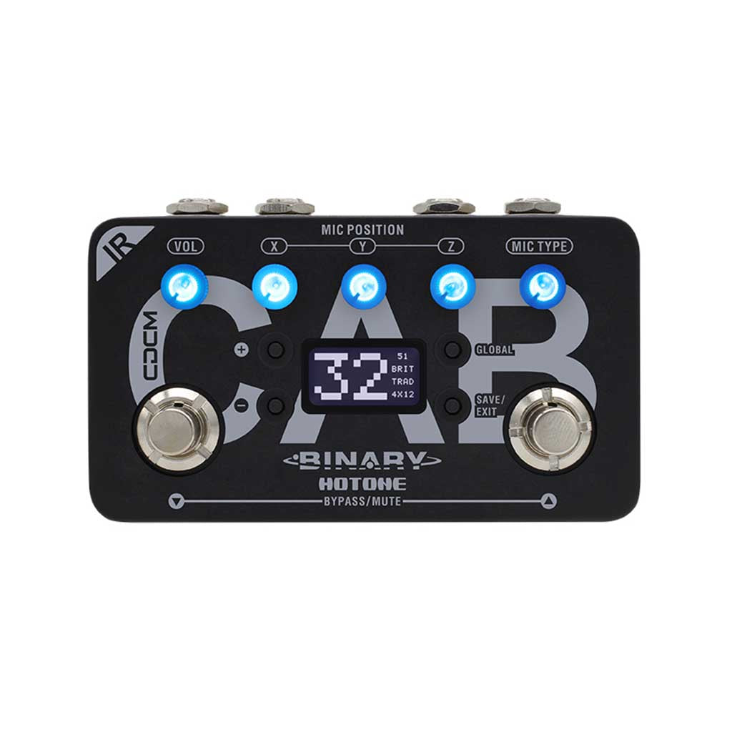 cabinet simulator pedal Hotone Binary IR Cab Simulator Guitar Effects Pedal – Swee Lee Malaysia
