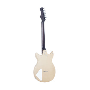 Harmony Standard Series Rebel Electric Guitar w/Case, RW FB, Champagne