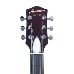 Harmony Standard Series Jupiter Electric Guitar w/Case, RW FB, Pearl White