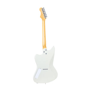 Harmony Standard Series Silhouette Electric Guitar w/Case, RW FB, Pearl White