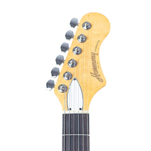 Harmony Standard Series Silhouette Electric Guitar w/Case, RW FB, Pearl White