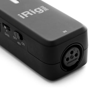IK Multimedia iRig Pre HD Microphone Preamp USB Audio Interface