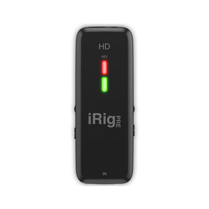 IK Multimedia iRig Pre HD Microphone Preamp USB Audio Interface