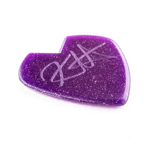 Jim Dunlop 47PKH3NPS Kirk Hammett Jazz III Pick, Purple Sparkle, 6-Pack