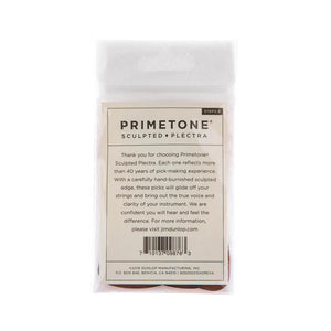 Jim Dunlop 510P 2.0 Primetone Standard Pick, 3-Pick Player's Pack