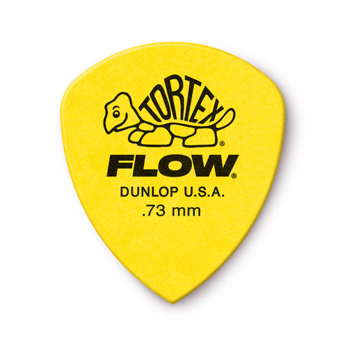 Jim Dunlop 558P.73 Tortex Flow Standard Guitar Picks, Pack of 12