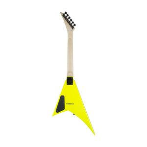 Jackson JS Series RR Minion JS1X Electric Guitar, Amaranth FB, Neon Yellow