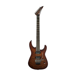 Jackson Pro Series Soloist SL2Q MAH Electric Guitar, Transparent Root Beer