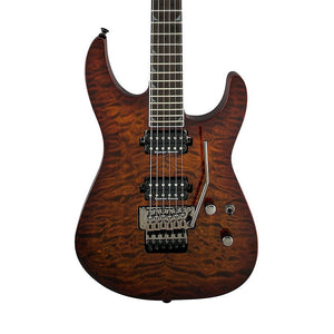 Jackson Pro Series Soloist SL2Q MAH Electric Guitar, Transparent Root Beer