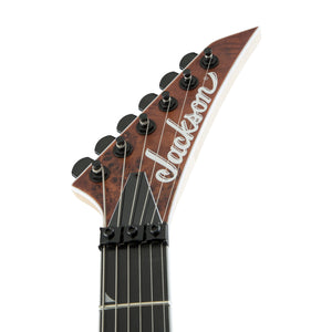 Jackson Pro Series Soloist SL2P Mahogany Electric Guitar, Ebony FB, Carmel Poplar Burl