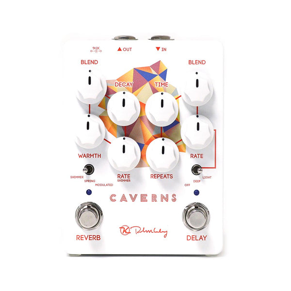 V2 Reverb & Delay Caverns Electronics Keeley Reverb Delay Caverns Engineering Keeley ギター | Video Demo Reverb ギター