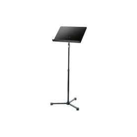 K&M 11950-000-55 11950 One-Hand Orchestra Music Stand, Black