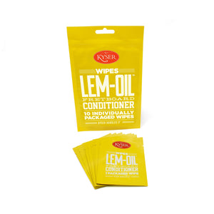 Kyser Lem-Oil Wipes, 10 Pack