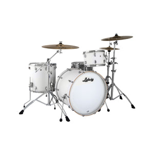 Ludwig L26223TX3T Neusonic 3-Piece Shell Pack (22B+16F+12T), Aspen White