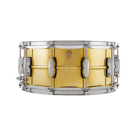 Ludwig LB403 6.5x14inch Super Brass Snare Drum