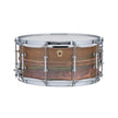 Ludwig LC663T 6.5x14inch Copperphonic Snare Drum, Smooth Raw Shell, Tube Lugs