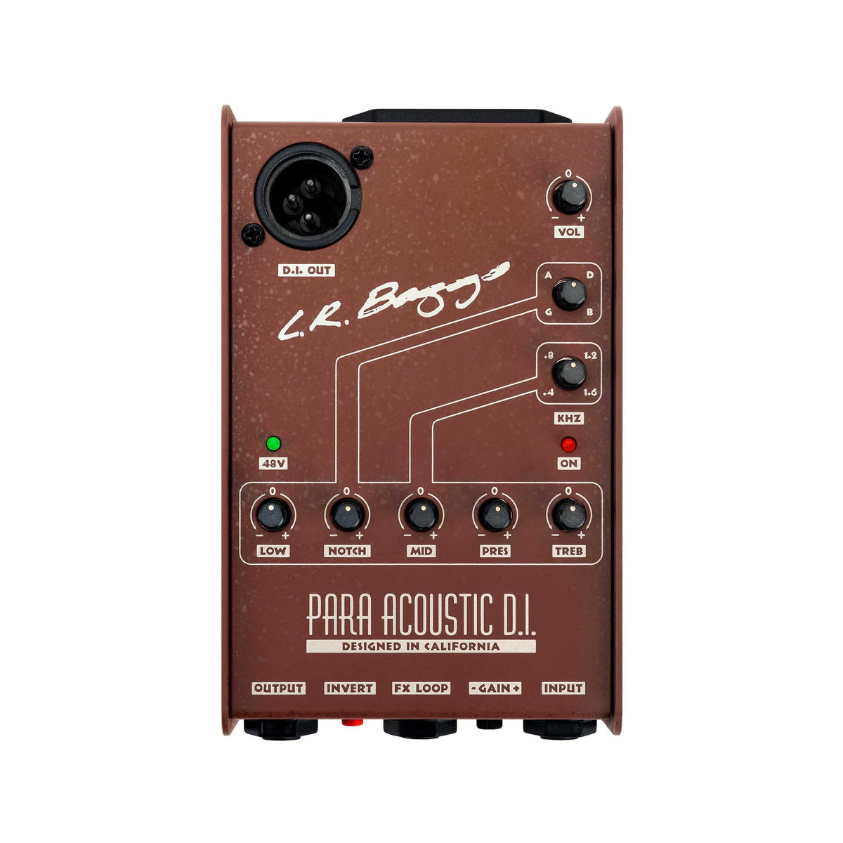 LR Baggs Para DI Acoustic Guitar Preamp – Swee Lee Malaysia