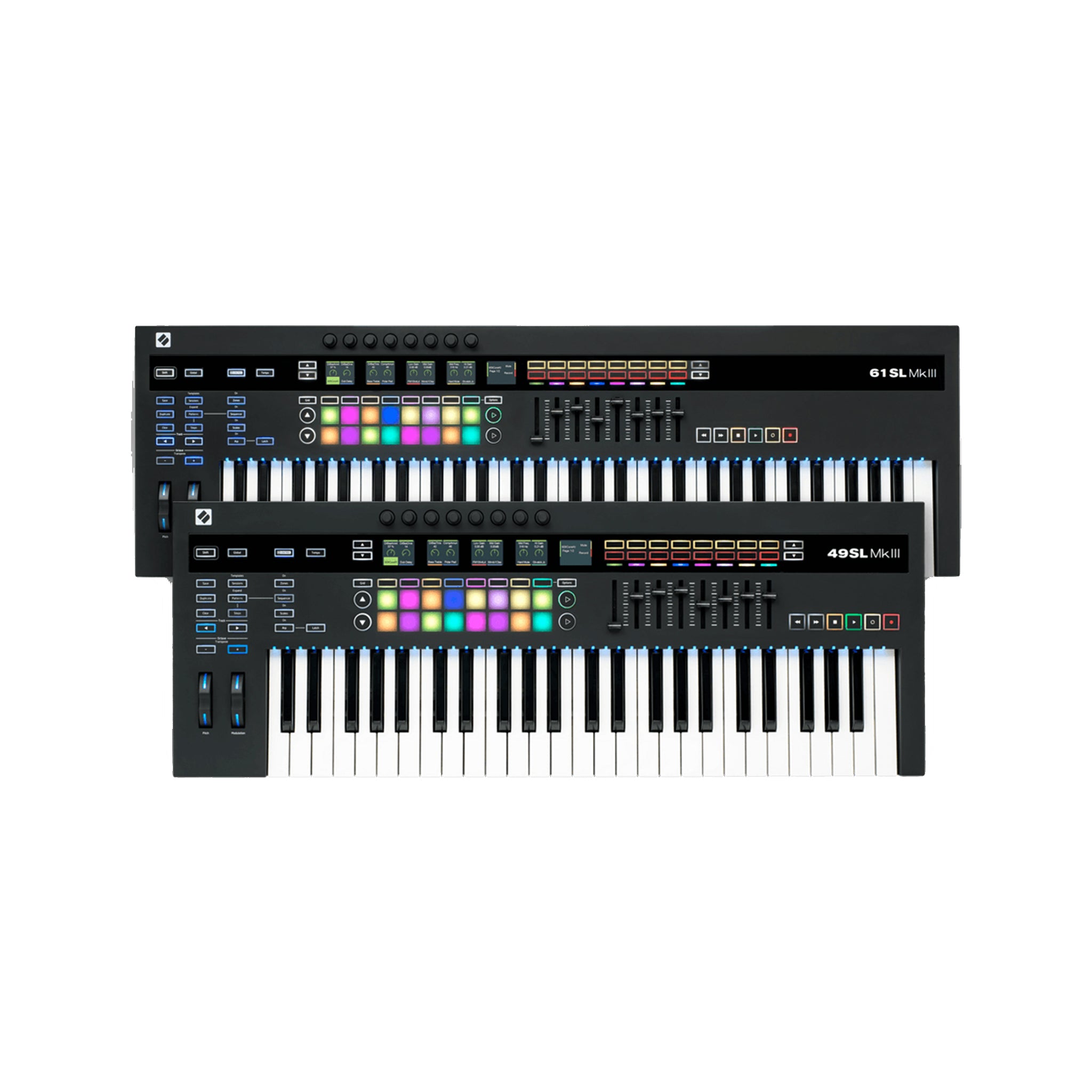 Novation 49SL MkIII 49-key Keyboard Controller with 8-track