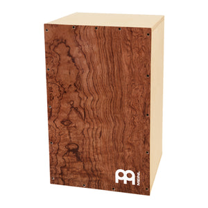 MEINL Percussion DMYO-CAJ-BU 12inch Deluxe Make Your Own Cajon, Bubinga Frontplate