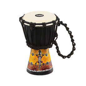 MEINL Percussion HDJ7-XXS African Style Mini Djembe, Gecko Design