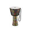 MEINL Percussion PADJ2-XL-F 14inch Rope Tuned Travel Series Djembe, Kenyan Quilt