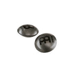 MEINL Percussion SH22 Clamshell Spark Shaker, Set of 2, Black Nickel
