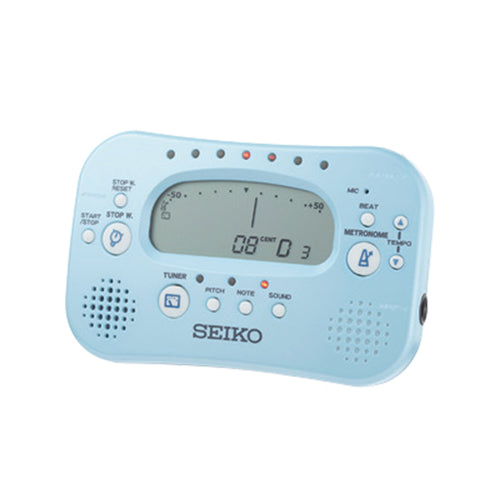 Seiko STH100-LE Metronome/Tuner/Stopwatch, Blue