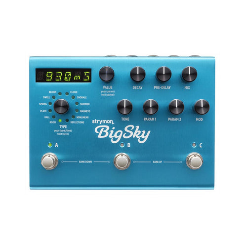 Strymon BigSky Reverb Guitar Effects Pedal