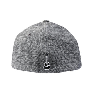 Taylor Flex Fit Cap, Crown Logo, Melange Heather