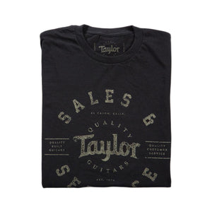 Taylor Men's Shop T-Shirt, Black