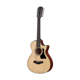 Taylor 352ce V-Class Grand Concert 12-String Acoustic Guitar, Natural
