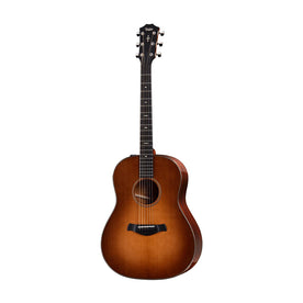 Taylor Builder's Edition 517e V-Class Grand Pacific Acoustic Guitar w/Case, Wild Honey Burst Top
