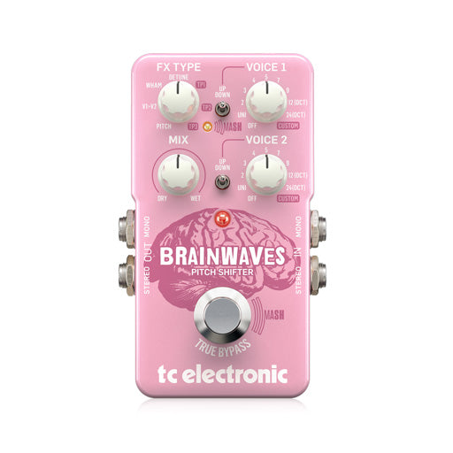 TC Electronic Brainwaves Pitch Shifter Guitar Effects Pedal – Swee