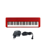 Casio Casiotone CT-S1 61-key Portable Keyboard, Red Bundle Set