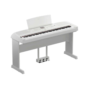 Yamaha DGX670B 88-key Arranger Piano, White, Bundle Set