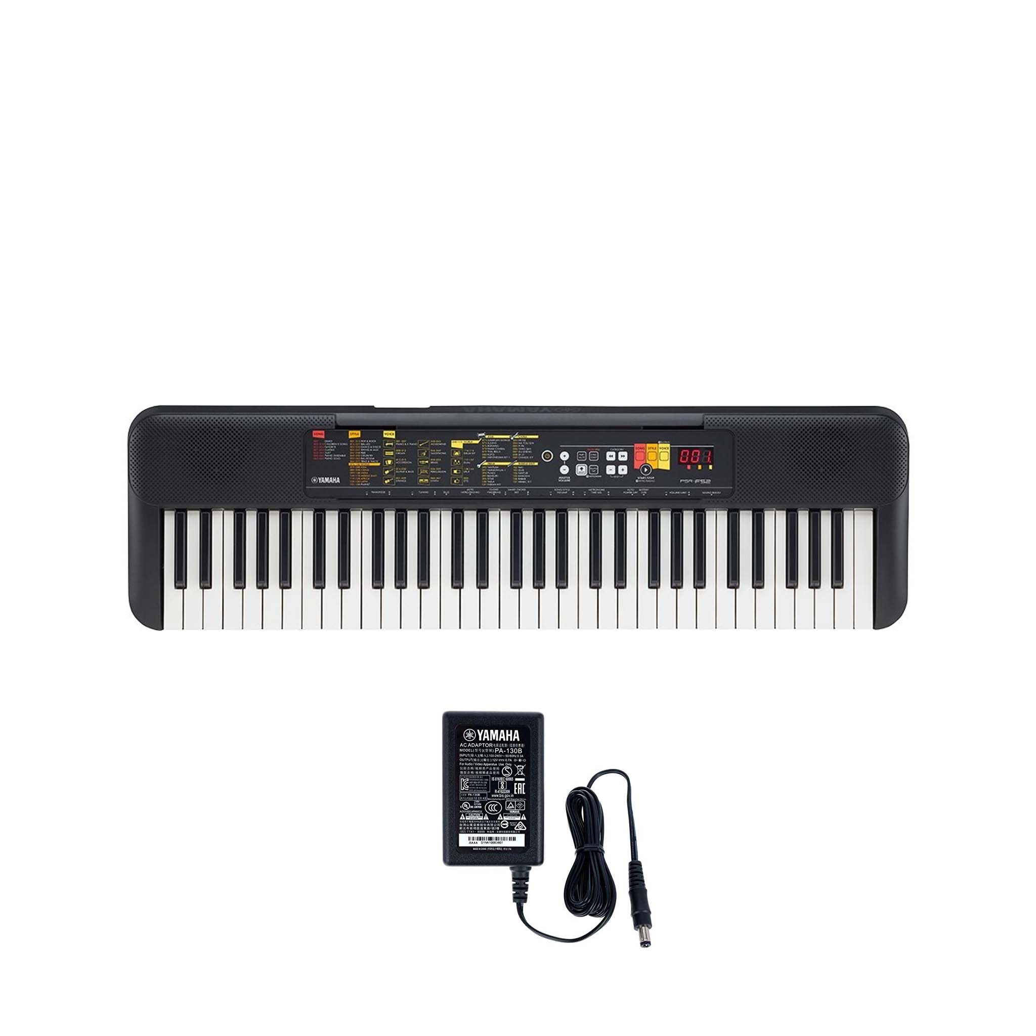 Yamaha PSR-F52 61-key Portable Keyboard