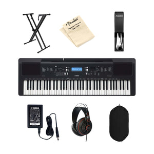 Yamaha PSR-EW310 76-key Portable Keyboard, Bundle Set
