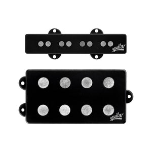 Aguilar AG 4M/J-HC Hum-Canceling 4-String Jazz Bass and MM Bass Guitar Pickup Set