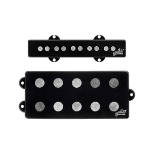 Aguilar AG 5M/J-HC Hum-Canceling 5-String Jazz Bass and MM Bass Guitar Pickup Set