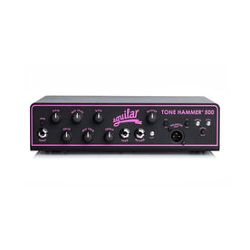 Aguilar Tone Hammer Limited Edition BCA 500 Super Light 500W Bass Amplifier Head, Black & Pink