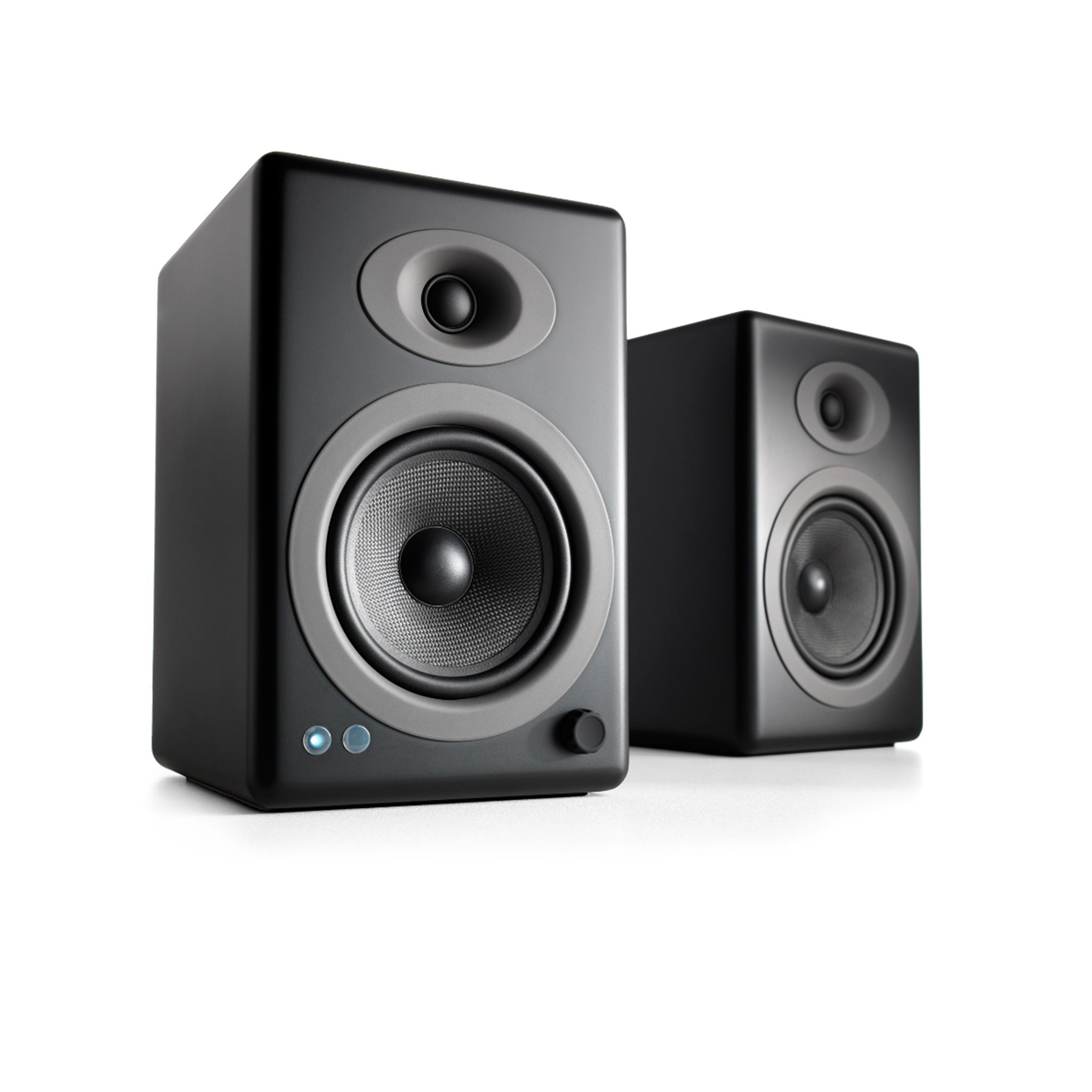 Audioengine A5+ Wireless Bluetooth Powered Bookshelf Speakers, Satin B ...
