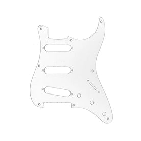 Allparts PG-0550-031 Clear Guitar Pickguard for Stratocaster